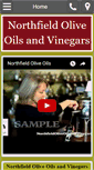 Mobile Screenshot of northfieldoliveoilsandvinegars.com